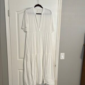 Anthropology Kallie Flowy Maxi Dress